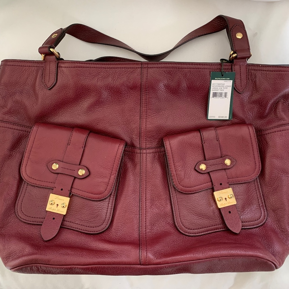 Ralph Lauren Governors Lodge Large Tote